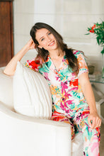 Load image into Gallery viewer, Flower Bomb | Classic Short Sleeve PJ | Flower Bomb Floral
